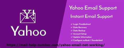 yahoo email support number